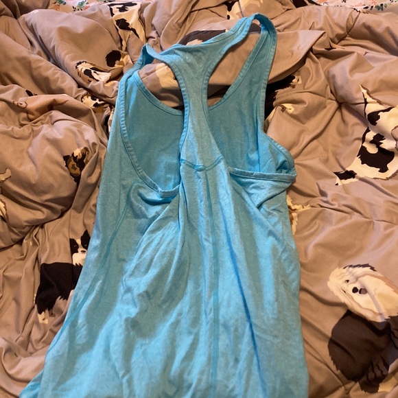 Nike Dri-Fit Light Blue Workout Tank Top size M - Picture 2 of 2